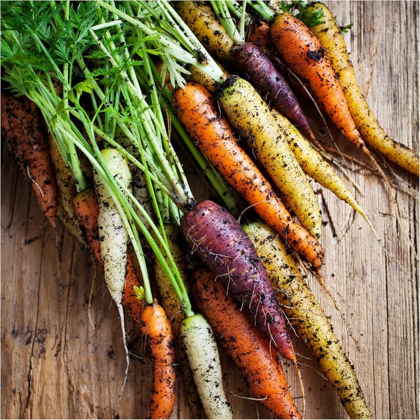Seed Needs Carrot Seeds for Planting Rainbow Carrots - Non-GMO Heirloom & Untreated Veggie Seed to Grow a Home Grown Vegetable Garden in Fall or Spring (1 Pack)