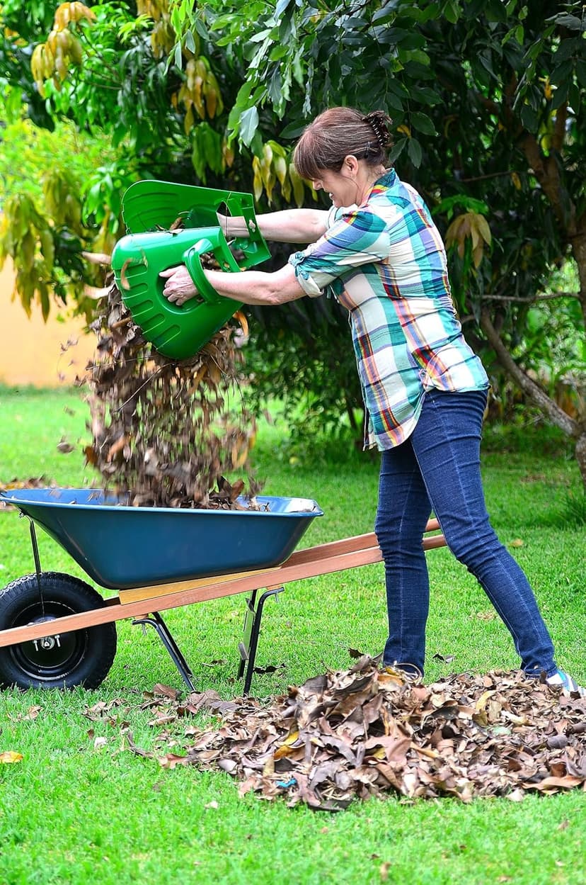 GARDEASE ReLeaf Leaf Scoops: Ergonomic, Large Hand Held Rakes for Fast Leaf & Lawn Grass Removal