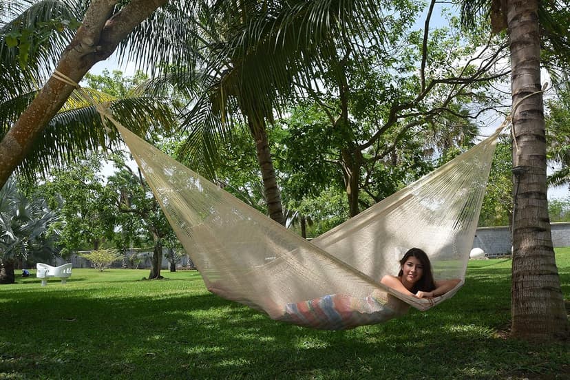 Mayan Hammock Family Size-* Pay Standard Shipping and Receive Priority in 1 Day at Your Front Door *