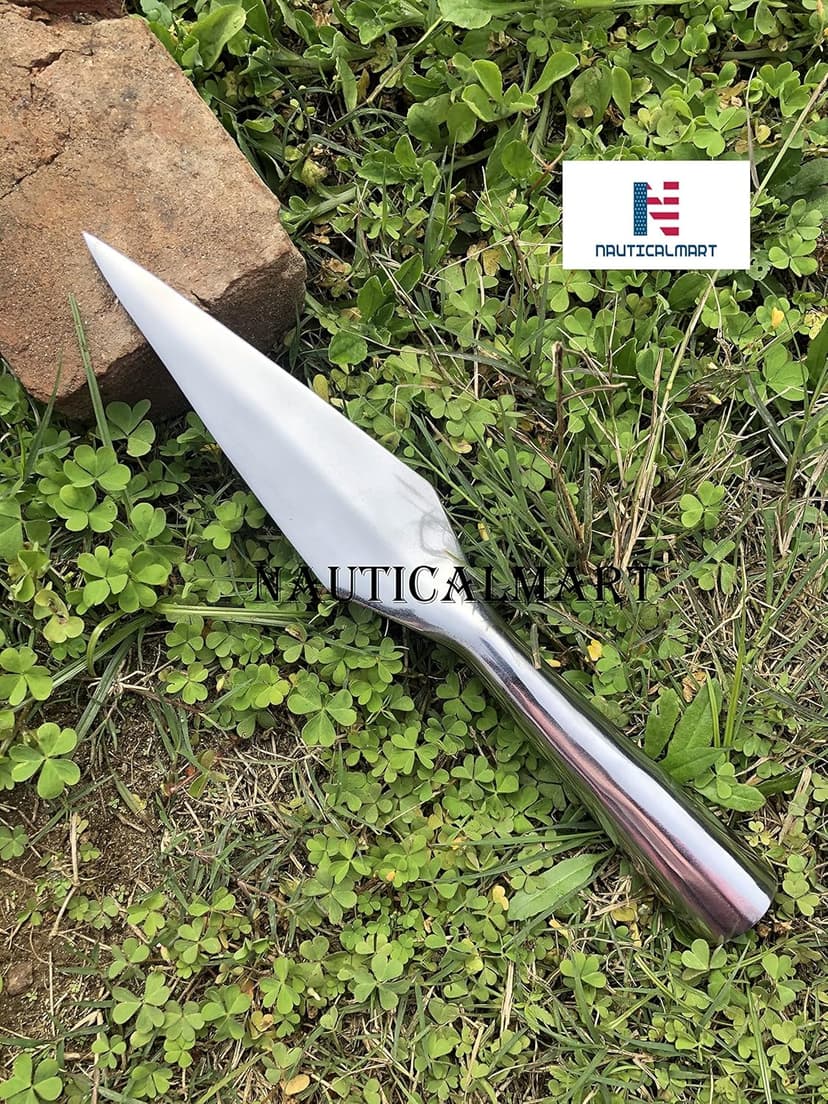 NauticalMart Steel Medieval Roman Spear Point - Infantry Armoury