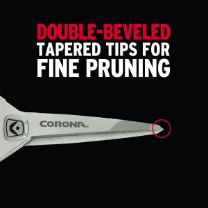 Corona FS 3214D ComfortGEL Leaf & Stem Micro Snips, Pack of 1, Orange