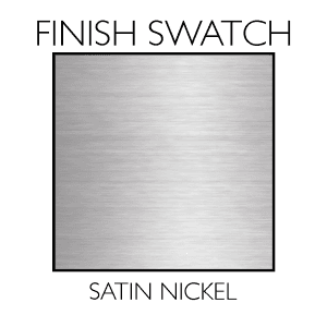 Design House 504977 The Village Traditional 1-Light Indoor Dimmable Wall Sconce with Frosted Flute Glass and Twist On/Off Switch for Bathroom Bedroom Hallway, Satin Nickel