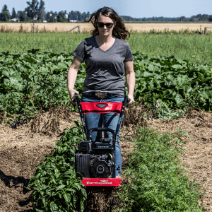 Earthquake 20015 Versa 2-in-1 Tiller Cultivator with a 99cc 4-Cycle Viper Engine, 2-in-1 Front Tine Tiller and Cultivator, Removable Side Shields and Outer Tines