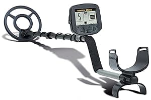 Teknetics Alpha 2000 Metal Detector for Beginners with Lightweight Design, Adjustable Sensitivity, Waterproof 8-Inch Searchcoil, Ideal for Coin and Relic Hunting