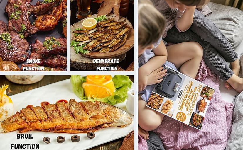 The Complete Ninja Woodfire Outdoor Grill and Smoker Cookbook for Beginners: Over 100 Delicious Ninja Woodfire Outdoor Grill and Smoker Recipes for Every Function (Ninja Foodi Possible Cooker Pro)