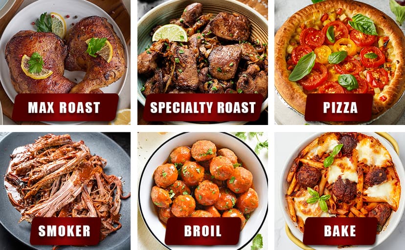 Ninja Woodfire Outdoor Oven Cookbook for Beginners: Delicious and Affordable Outdoor Oven Recipes for Ninja Woodfire to Bake, Pizza, Roast, Smoker and Dehydrate on Camping (Color Edition)