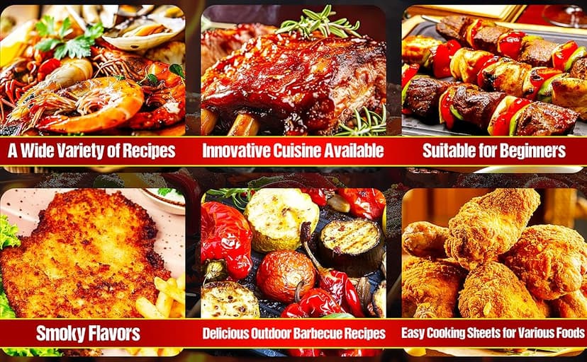 The Ultimate Ninja Woodfire Outdoor Grill & Smoker Cookbook for Beginners: 2000-Day Ninja Woodfire Recipes for Backyard Barbecue, Family Gathering | Woodfire Flavor | Easy to Operate for Beginners