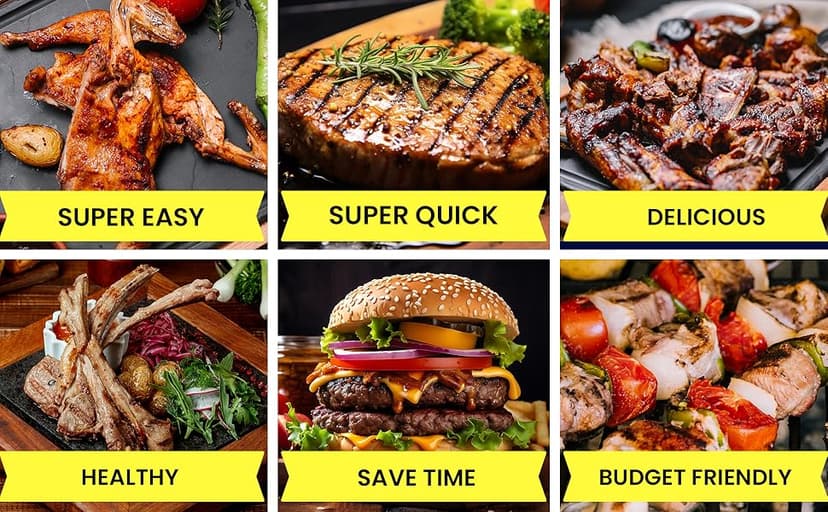 Pit Boss Wood Pellet Grill & Smoker Cookbook for Beginners: A Complete Grilling guide with Simple and Delicious Outdoor Grill Recipes to Grill, Sear, Bake, Roast and Smoke (Full Color Edition)