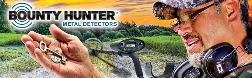 Bounty Hunter TK4 Tracker IV Metal Detector with Waterproof 8-Inch Coil, Versatile Detection Modes, Durable Construction, and Easy-to-Use Controls for All-Terrain Treasure Hunting Adventures