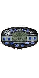 Bounty Hunter Time Ranger Metal Detector for Adults with LCD Display, Target ID, and Ground Balancing – Advanced Detection for Coins, Relics, Jewelry