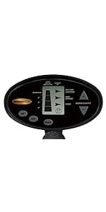 Bounty Hunter Discovery 3300 Metal Detector with Manual Ground Balance, Microprocessor Discrimination, Deep-Seeking Pinpoint, 5 Modes, 4-Tone Audio, 11-Segment Target ID
