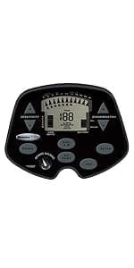 Bounty Hunter Discovery 3300 Metal Detector with Manual Ground Balance, Microprocessor Discrimination, Deep-Seeking Pinpoint, 5 Modes, 4-Tone Audio, 11-Segment Target ID