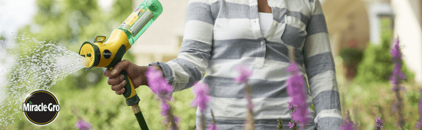 Miracle-Gro LiquaFeed All Purpose Plant Food Advance Starter Kit, For Flowers, Vegetables, Trees and Shrubs, One 16 oz. Plant Food and One Feeder