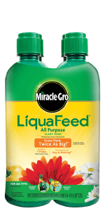Miracle-Gro LiquaFeed All Purpose Plant Food Advance Starter Kit, For Flowers, Vegetables, Trees and Shrubs, One 16 oz. Plant Food and One Feeder