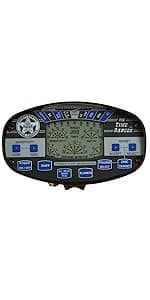 Bounty Hunter Quick Silver Metal Detector for Adults and Kids with Free Pinpointer – Lightweight Design, Target ID, and Discrimination for Coins, Relics, and Jewelry Detection