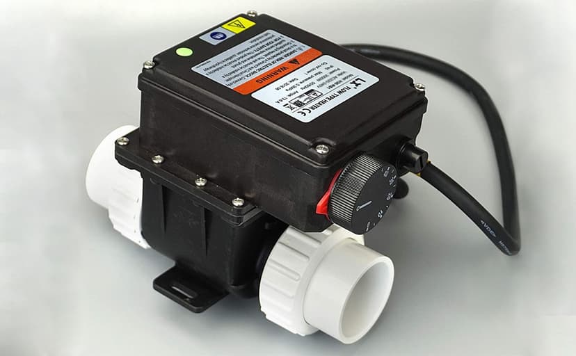 UCEDER Hot Tub LX H20-Rs1 Thermostat 110V 2kw with Adjustable Temperature Thermostat for Some hot tubs,Underground Small Pool &Bathtub(Suggest Connect 20A Adapter or Breaker