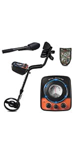 Kuman Pin pointer Water Resistant Metal Detectors with Holster Treasure Hunting Unearthing Tool Accessories Buzzer Vibration Automatic Tuning KW30