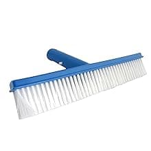 FibroPool Above Ground Swimming Pool Maintenance Kit - Telescoping Pole, Leaf Rake, Vacuum, Brush, Floating Chlorinator, Leaf Net and Test Strips