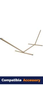 Original Pawleys Island 15OC Presidential Original Cotton Rope Hammock with Free Extension Chains & Tree Hooks, Handcrafted in The USA, Accommodates 2 People, 450 LB Weight Capacity, 13 ft. x 65 in.