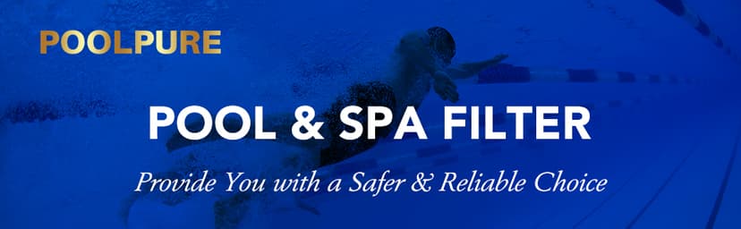 POOLPURE Replacement for Spa Filter PWW50P3(1 1/2" Coarse Thread), Unicel 6CH-940, 817-0050, Filbur FC-0359, 25252, 378902, 03FIL1400, 45 sq.ft Screw in Hot Tub Filter,L x OD:7 5/8"x 6" 2 Pack