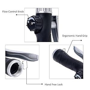 GREEN MOUNT Watering Wand, 24 Inches Sprayer Wand with Superior Stainless Head, Perfect for Hanging Baskets, Plants, Flowers, Shrubs, Garden and Lawn, Purple