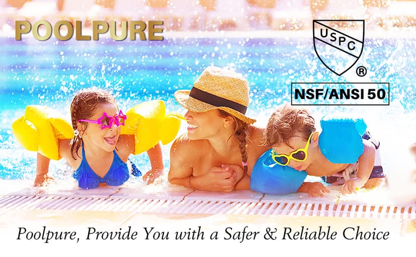 POOLPURE PLF120A Pool Filter Replaces Hayward C1200, CX1200RE, Pleatco PA120, Ultra-B2, Unicel C-8412, Filbur FC-1293, Clearwater II 125, Waterway Pro Clean PCCF-125, L x OD:23 1/4" x 8 15/16"