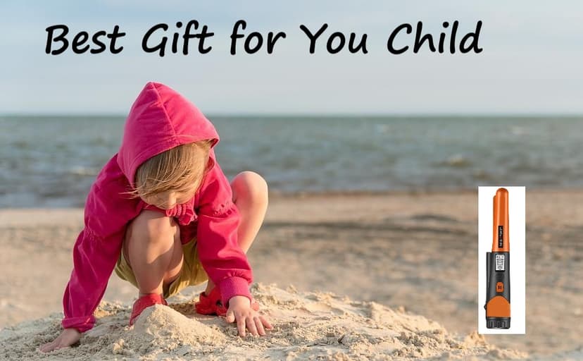 Hand Metal Detector, High Sensitivity Metal Detector with LCD Display&Belt Holster,360°Scanning,All Metal Finder Locating Gold Coin Silver Jewelry Waterproof