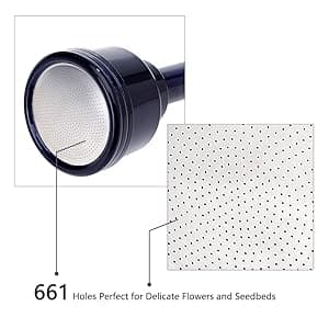 GREEN MOUNT Watering Wand, 24 Inches Sprayer Wand with Superior Stainless Head, Perfect for Hanging Baskets, Plants, Flowers, Shrubs, Garden and Lawn, Purple