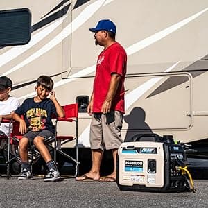 Pulsar PGD40ISCO Ultra Light Quiet 4000W Portable Gas Inverter Generator