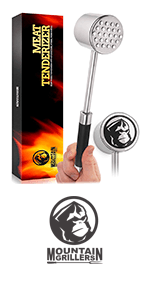 Mountain Grillers Meat Claws - Pulled Pork Claws and Meat Shredder - Grilling Claws BBQ Tools for Meat Shredding - Meat Pulling Claws for Barbecue, Smoker, and Grill Bear Claws - Pack of 2, Black