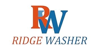 RIDGE WASHER Pressure Washer Gauge with 3/8 Inch Quick Connect Socket and Plug, 6000 PSI