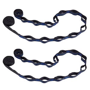 Sunyear Hammock Camping with Rain Fly Tarp and Net, Portable Camping Hammock Double Tree Hammock Outdoor Indoor Backpacking Travel & Survival, 2 Tree Straps,100% Waterproof