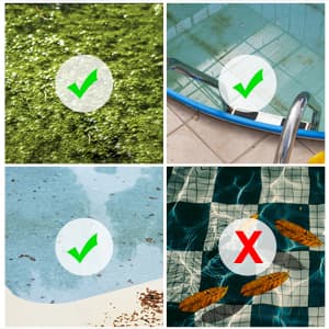 VINGLI Pool Vacuum Cleaner Automatic Sweeper Swimming Pool Creepy Crawler Vacuum