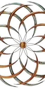 Bellaa 20018 Large Sun Metal Wall Art Sculpture Indoor Living Room Outdoor Garden Patio Farmhouse Home Decor Hanging Retro Rustic Statue Figurine