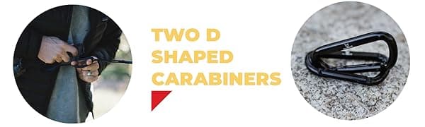 Wise Owl Outfitters Hammock Straps for Trees Heavy Duty - Set of Two 10ft Long, 1 Inch Thick Camping Hammock Tree Straps w/ 38 Loops & 2D Carabiners - Essential Hammock Accessories