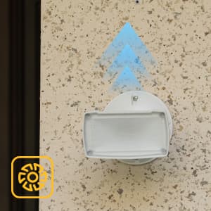 LUTEC 2 Packs 14W LED Flood Light Outdoor, 1300LM 5000K Single-Head Floodlight, Waterproof Exterior Security Fixture Wall Light for House Patio Garden Yard