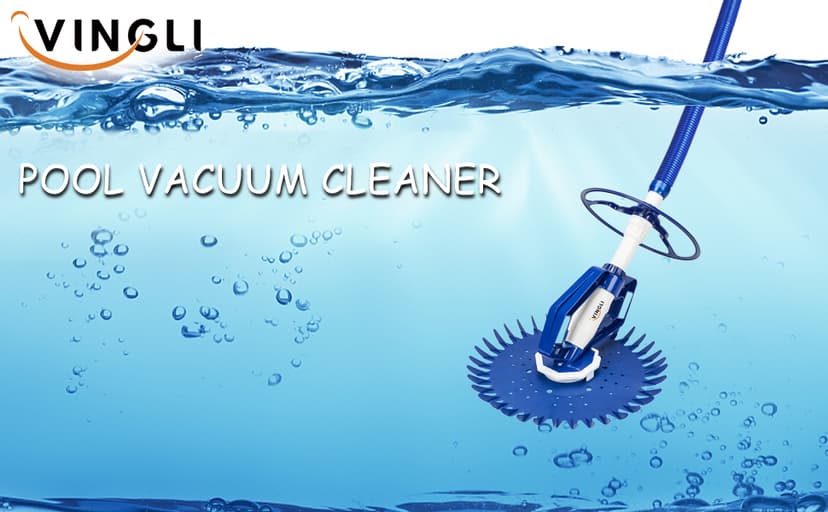 VINGLI Pool Vacuum Cleaner Automatic Sweeper Swimming Pool Creepy Crawler Vacuum