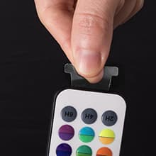 LOFTEK Submersible LED Lights with Remote, 13 LED Pool Lights for Inground Above Ground Pool with Magnets &Suction Cups,16 Color Changing Underwater Light for Ponds Battery Operated, 1 Pack