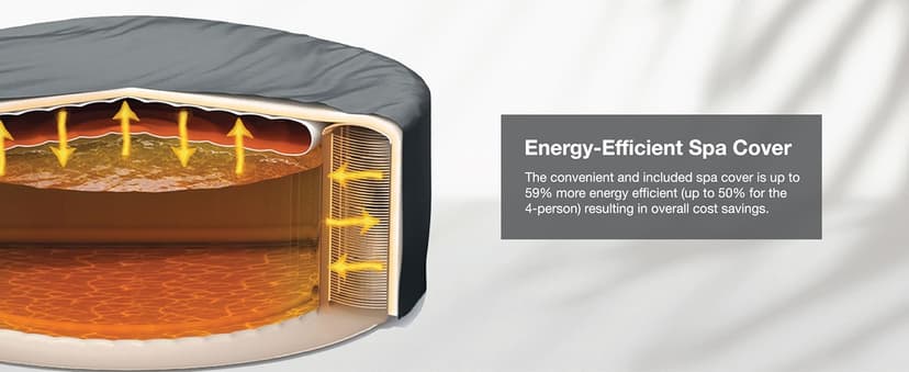 Intex PureSpa Plus 6 Person Portable Inflatable Round Hot Tub Spa with 170 Jets - Outdoor Blow-Up Hot Tub with Pump, Filter, Cover, and Dispenser Ball