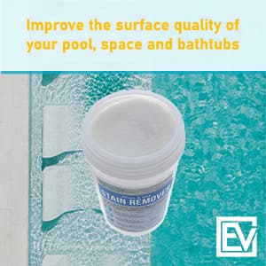 Essential Values Swimming Pool & Spa Stain Remover (2 LBS) - Compatible with Vinyl Liners, Fiberglass & Metals - Effective Formula Removes Rust & Tough Stains
