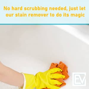 Essential Values Swimming Pool & Spa Stain Remover (2 LBS) - Compatible with Vinyl Liners, Fiberglass & Metals - Effective Formula Removes Rust & Tough Stains