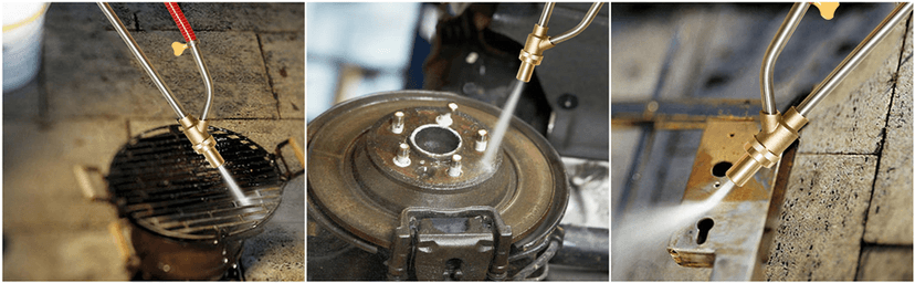 Selkie Pressure Washer Sandblasting Kit - Wet Abrasive Sandblaster Attachment, with Replacement Nozzle Tips,Protect Glasses, 1/4 Inch Quick Disconnect, 5000 PSI