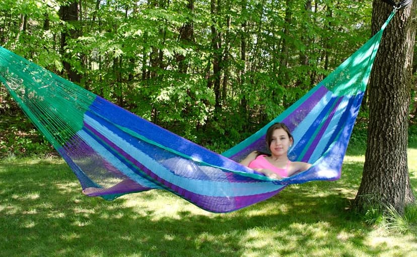 Breezy Point Mayan Mexican Double Hammock