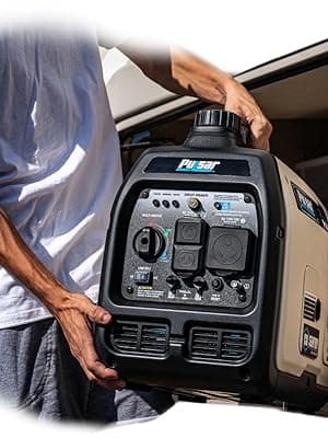 Pulsar PGD40ISCO Ultra Light Quiet 4000W Portable Gas Inverter Generator