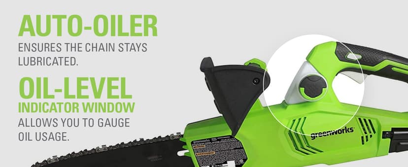 Greenworks 7 Amp (2-In-1) 10-inch Corded Electric Polesaw, PSCS06B01