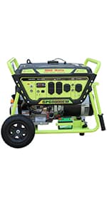 Gasoline Powered Portable Generator 10000 Watt, Recoil/Electric Start, 12V-8.3A Charging Outlets, Home Back Up & RV Ready, 49 State Approved(Excluding California)