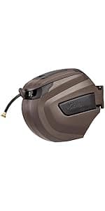 Liberty Basics 510 Wall Mount Hose Reel, Bronze