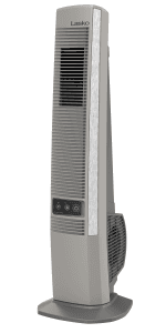 Lasko Misto Outdoor Misting Blower Fan, Ideal for Sports, Camping, Decks & Patios, 3 Speeds, 15", Black, 7050