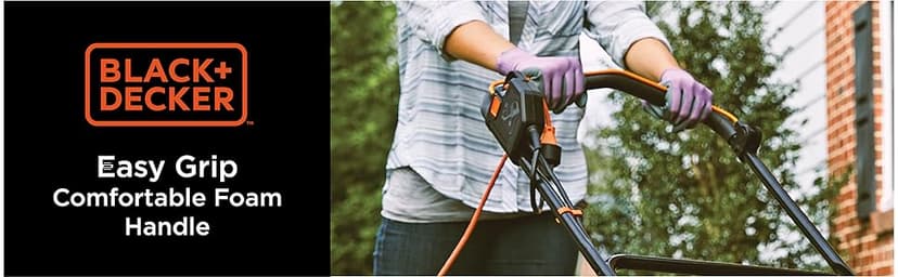 BLACK+DECKER Lawn Mower, Corded, 13 Amp, 20-Inch (BEMW213)