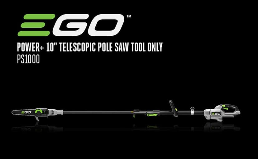 EGO POWER+ Pole Saw, Cordless Electric Pole Saw for Tree Trimming with Telescopic LED Cut Line Indicator, Battery and Charger Not Included - PS1000